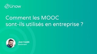 Comment utiliser les MOOC en formation professionnelle [upl. by Alegnad413]