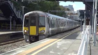 British Railways 2022Hatfield and Ealing Broadway Classes 66 345 387 700 amp 800 [upl. by Alaekim]