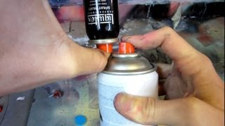 How To Transfer Spray Paint Into a Pocket Can [upl. by Heidt]