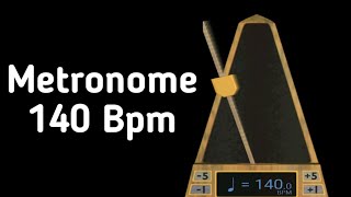 Metronome 140 Bpm [upl. by Lehctim]