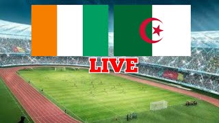 IVORY COAST VS ALGERIA LIVE [upl. by Aikrahs]