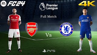 FC 24  Arsenal Vs Chelsea Ft Sterling Félix amp Sancho Premier League 2425 Full Match PS5™4K60 [upl. by Nauqas415]