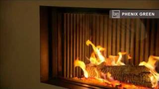 Bodart and Gonay Phenix Green Fireplace Range [upl. by Isis826]