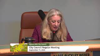 Agoura Hills City Council Meeting 9112024 [upl. by Ayifa]