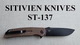 SITIVIEN KNIVES ST137 [upl. by Ateloj]