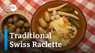 Cheesy Delight How to Prepare an Authentic Swiss Raclette [upl. by Staford972]