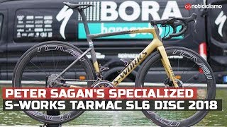 La nueva Bicicleta de Peter Sagan Specialized SWorks Tarmac SL6 Disc “Sagan Collection” [upl. by Alliuqet]