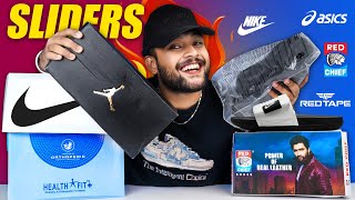 5 Best Nike SLIDERSFLIP FLOP for Men 🔥 Amazon Slider Haul Review2023  Red Tape Asics  ONE CHANCE [upl. by Eednil]