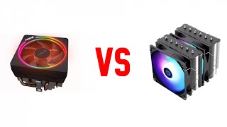 Thermalright PHANTOM SPIRIT 120 SE VS AMD Wraith Prism  Ryzen 7 3700x [upl. by Carper]