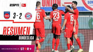 ¡LOS BÁVAROS PERDIERON UN PARTIDO INCREÍBLE Y SE ALEJAN DEL SUEÑO  Heidenheim 32 Bayern  RESUMEN [upl. by Eolande773]