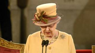 The Queens speech Diamond Jubilee address in Westminster [upl. by Aneen]