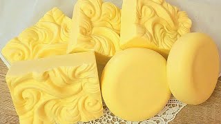 100 Olive Oil CASTILE SOAP Bars Recipe [upl. by Naujyt]