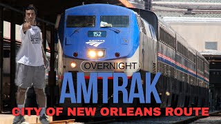 Amtrak OVERNIGHT Train Chicago to Memphis  City of New Orleans Line [upl. by Eneles]