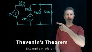 Thevenin Equivalent Example Problem [upl. by Jola]