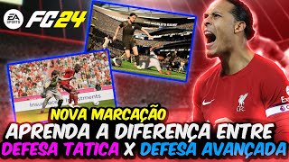 APRENDA A NOVA MANEIRA DE MARCAR MARCAÇÃO AVANÇADA NO EA FC24 I TUTORIAL DE DEFESA I Wendell Lira [upl. by Enimajneb]