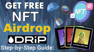 Get Free NFT Airdrop Guide Step by Step  Drip haus [upl. by Eseuqram]