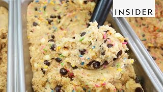 Edible Cookie Dough Shop Is Taking Over NYC [upl. by Anastice]