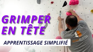 Apprendre à grimper en tête  pas à pas avec Eléonore [upl. by Worrell]