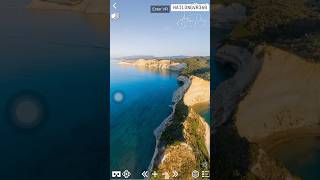 Cape Drastis and Porto Timoni Beach Corfu Greece hailongvr360 virtualtour [upl. by Aidua154]