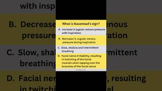 What is Kussmaul’s Sign nurses shorts nclex [upl. by Barcellona]