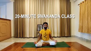 20 Minute Sivananda Class [upl. by Joycelin]