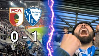 ENDLICH DER ERSTE AUSWÄRTSSIEG 😍 STADIONVLOG  AUGSBURG VS BOCHUM [upl. by Ednihek]