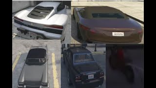 Grand Theft Auto 5  Kifflom Car Guide  All 5 Locations [upl. by Dragde]