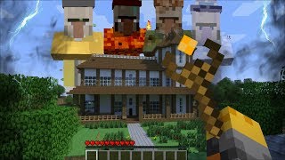 GIANT WITCHES APPEAR IN MY HOUSE IN MINECRAFT  Minecraft Mods [upl. by Imij850]