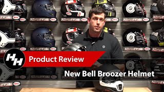 Bell Broozer Motorcycle Helmet Product Review [upl. by Bonnell]