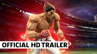 Kazuya Mishima Smash Bros Ultimate X Tekken Reveal  Nintendo E3 2021 [upl. by Zoha250]