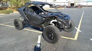 2024 CanAm® Maverick R X RS Triple Black [upl. by Laenaj]