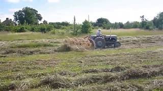 Ferguson T20 with a Vicon Acrobat doing hay [upl. by Jobe]