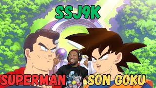 BJJ SHINOBI REACTS TO Goku vs Superman RAP BATTLE AND Piccolo vs Kami RAP BATTLE DBZ Parody [upl. by Llerdnek]