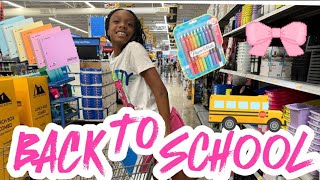 BACK TO SHOOL SHOPPING  7th GRADE MIDDLE SCHOOL BACK TO SCHOOL [upl. by Celinda478]