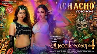 Achacho Dj Remix Song  Dj Niroj  Aranmanai 4  Tamannaah  Raashii Khanna [upl. by Annahsar]