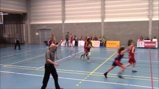 Basketbal Bbc houtem  Ronse Kluisbergen Dames A 17102015 [upl. by Swainson]