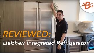 Liebherr French Door Refrigerator Review  36quot Integrated Like SubZero IT36CIID [upl. by Lydell]