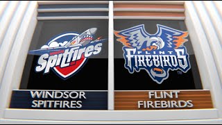 Preseason Highlights  Flint Firebirds vs Windsor Spitfires 9824 [upl. by Osugi379]