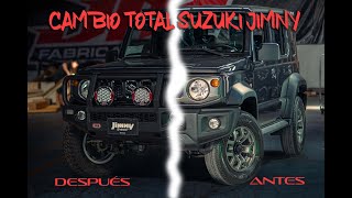 TRANSFORMANDO UN SUZUKI JIMNY 5 PUERTAS  JM FABRICATIONS [upl. by Ylnevaeh352]