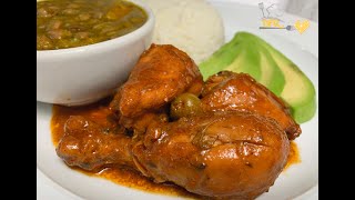 Pollo Guisado Dominicano  Chef Darianny [upl. by Eelyk]