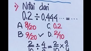 matematika dasar maths pembahasansoalcpns mathexam mathtest soalskdcpns tricks [upl. by Der378]