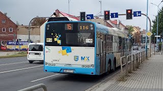 MPK Legnica Solaris Urbino 15 III 116 🚌15 Huta Miedzi 🎵ZF🎵 [upl. by Dorothea]