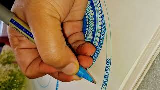 YinYang Mandala Drawing  Easy Mandala Art for Beginners [upl. by Baxy]