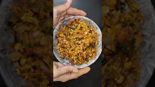 Masala Peanut Chaat Recipe Shorts YouTubeShorts [upl. by Ahs]