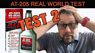 AT205 ReSeal oil leak stop  REAL WORLD REVIEW Easy DIY Leak Repair Save Time and Money [upl. by Colp908]