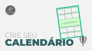 Vou te MOSTRAR a maneira MAIS FÁCIL de criar um CALENDÁRIO no CorelDRAW [upl. by Lynelle911]