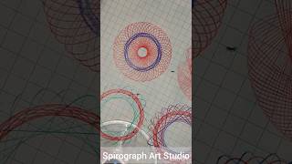 Spirograph art 1370 spirograph drawing spiroart love amsr [upl. by Revert]