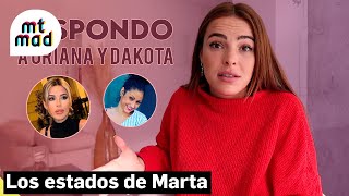 Marta responde a Oriana y Dakota por las críticas “Todos saben cómo le va en el amor”  MTMAD [upl. by Eiznek615]