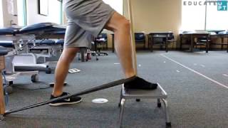 Self Mobilization to Improve ANKLE Mobility [upl. by Charmain]