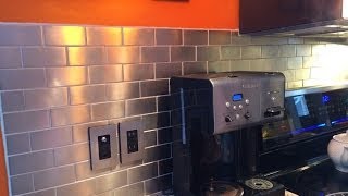 Stainless Steel Kitchen Backsplash Ideas [upl. by Lakim]